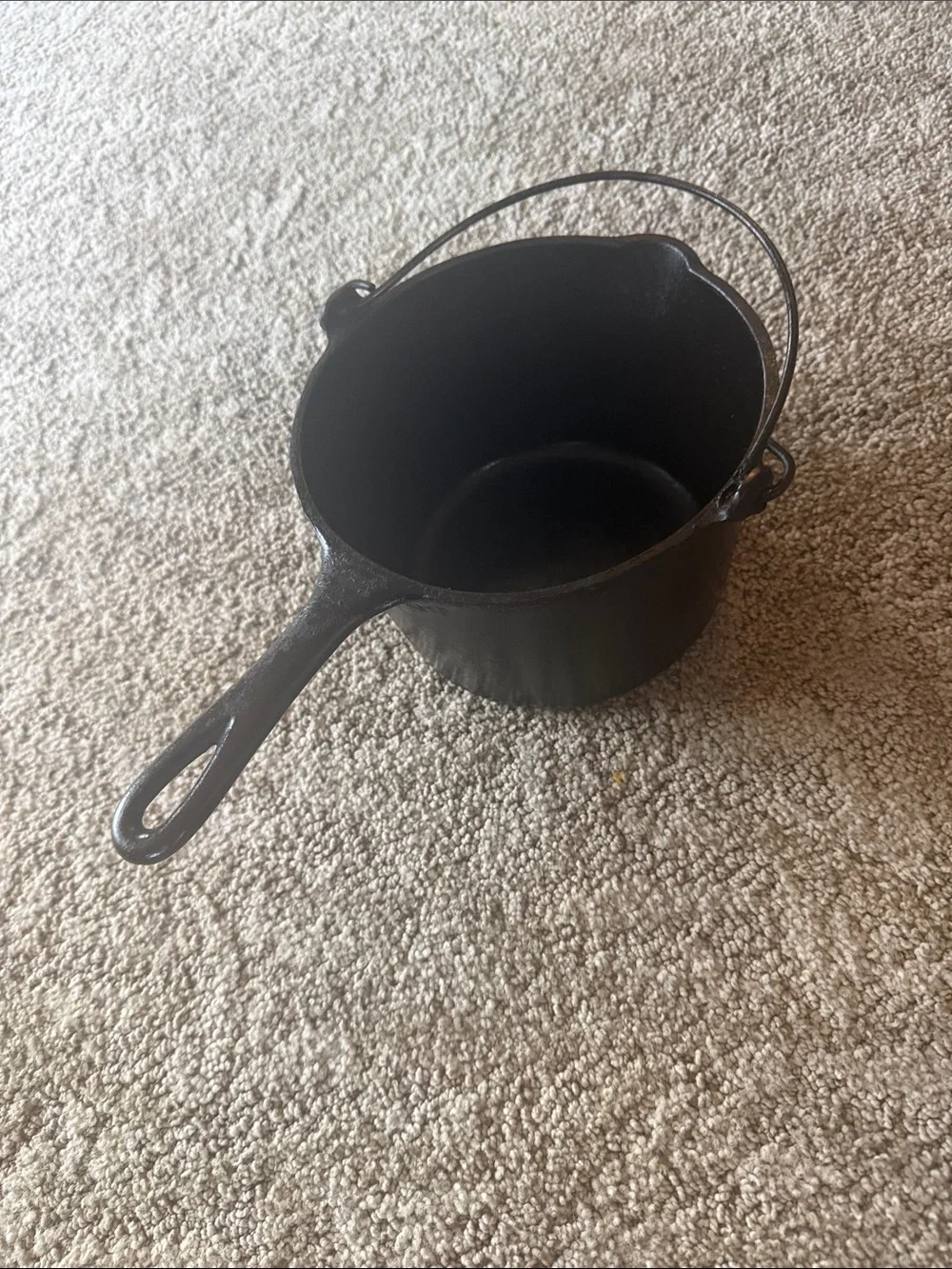 Vintage Wagner Ware Cast Iron Deep Fat Fryer